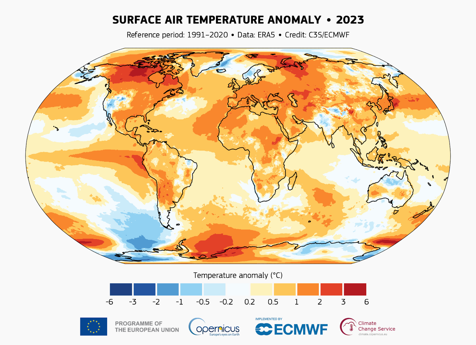 surface air temperature
Source: Copernicus