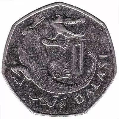 1 Gambian Dalasi Coin
