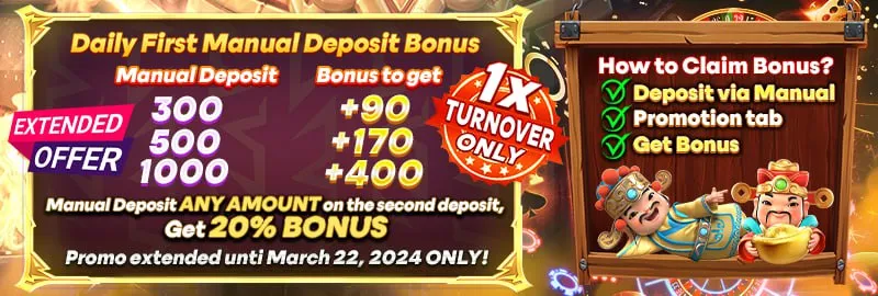 JOY 7 Daily First Manual Deposit Bonus ay muling extended para sa mga sasali pa