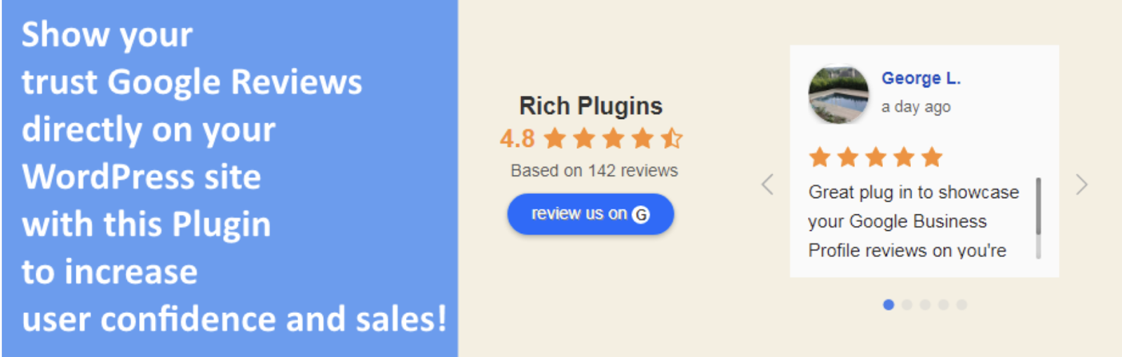 google reviews plugin
