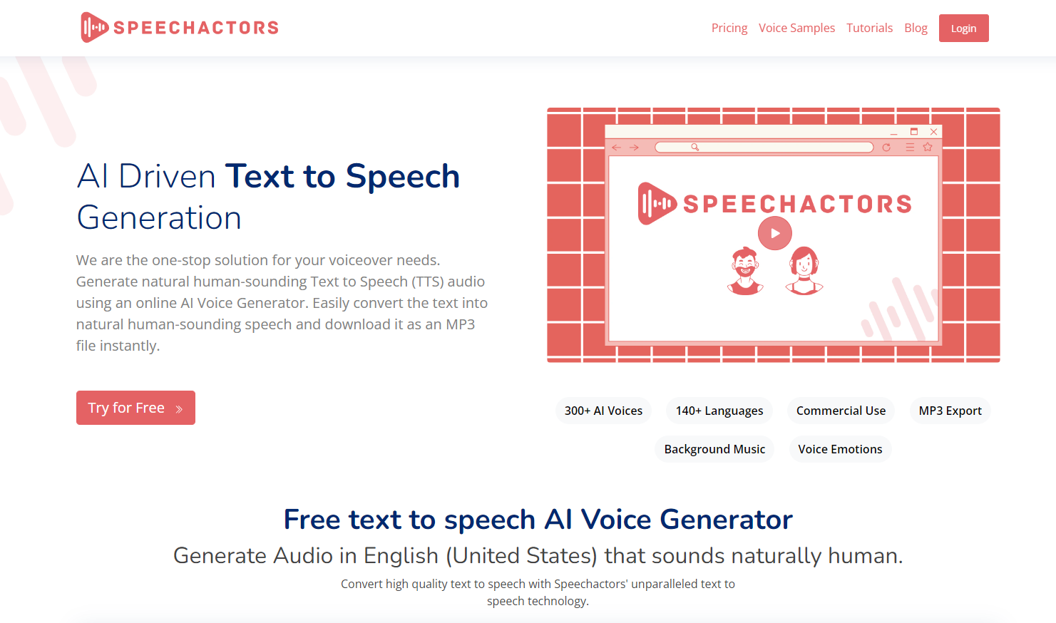 Best Speechelo Alternative: SpeechActors