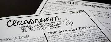 Classroom Newsletters & Their Importance • Laugh Eat Learn