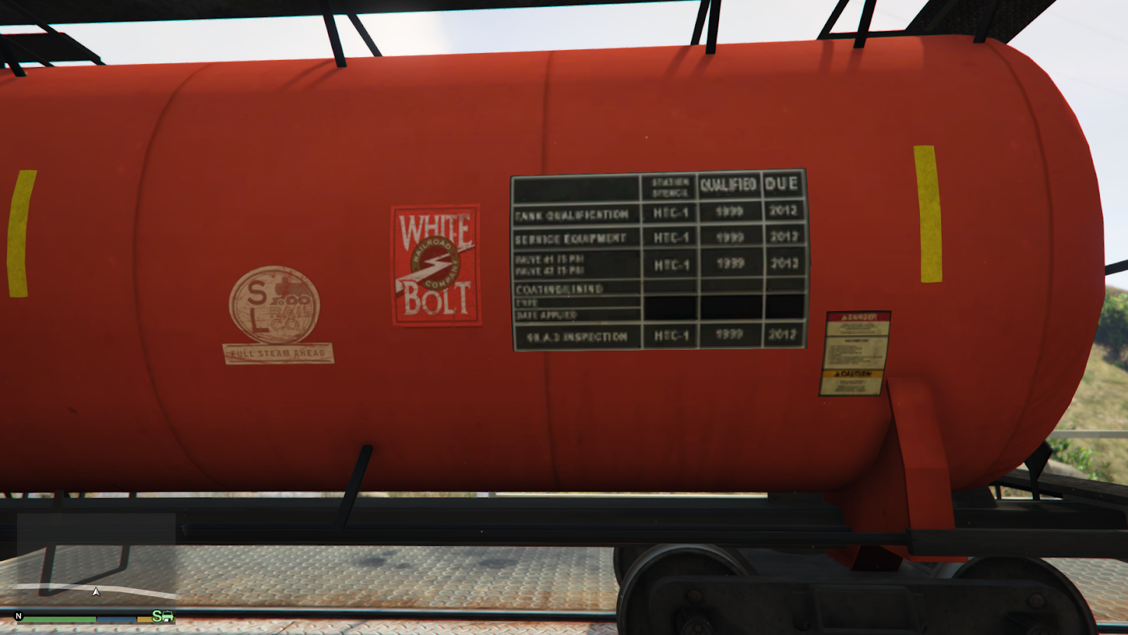 Freight Train(Tanker Car) in GTA V