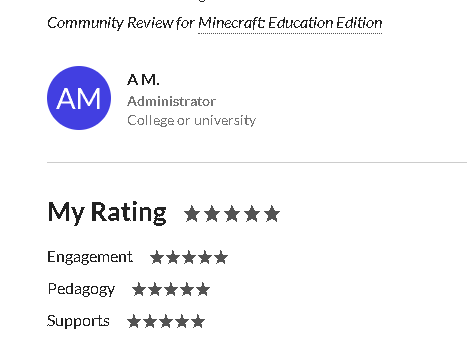 Minecraft: Education Edition review