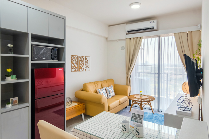 Sewa apartemen harian terjangkau apartemen skyhouse BSD