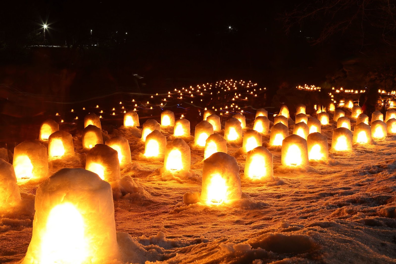 湯西川温泉かまくら祭りの写真