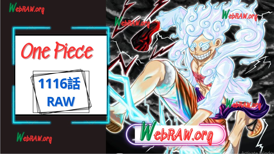 ワンピース1116話 RAW English – One Piece 1116 RAW English