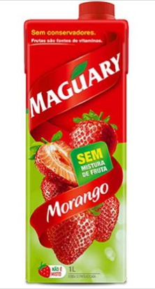 Suco de caixinha sabor morango Maguary