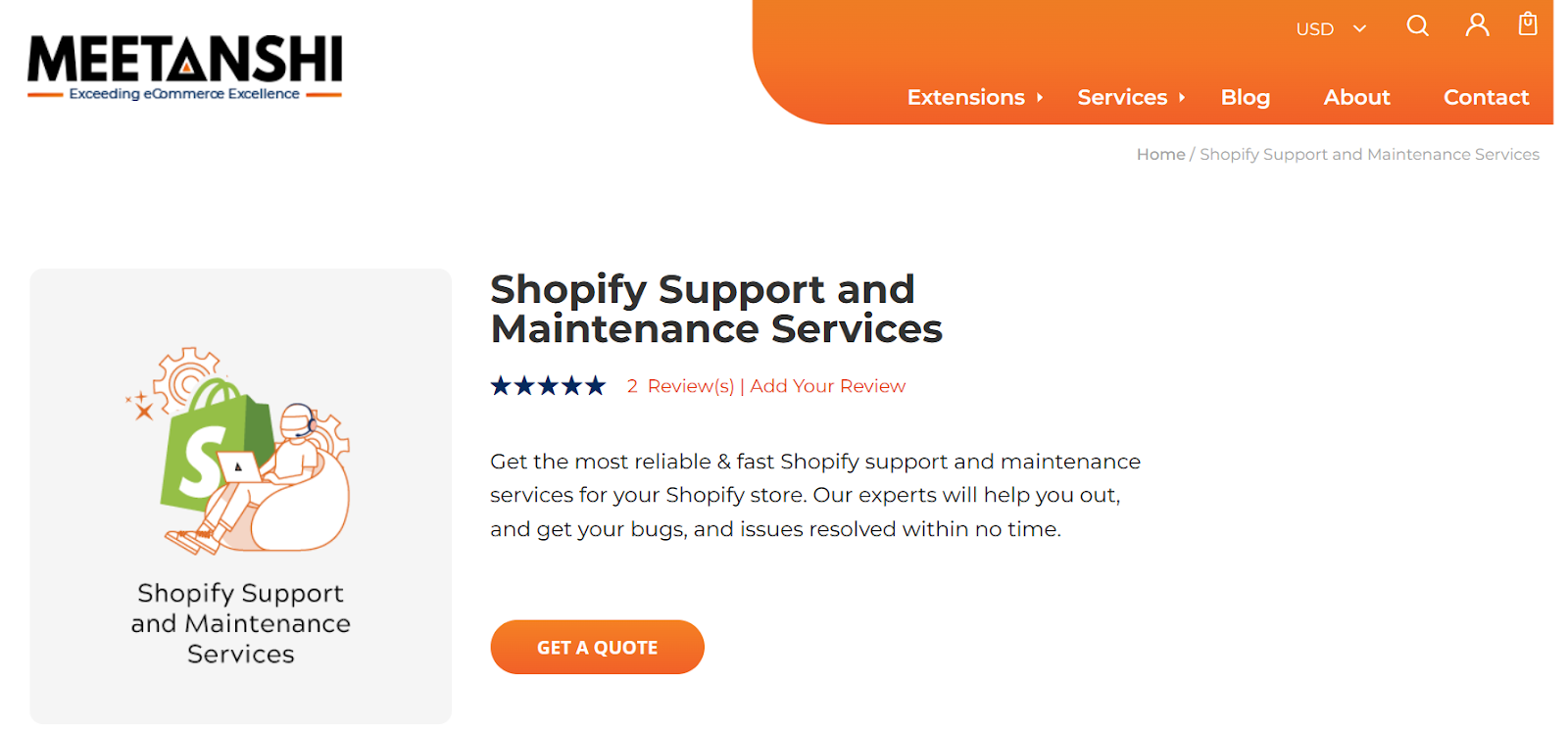 Best Shopify Maintenance Services