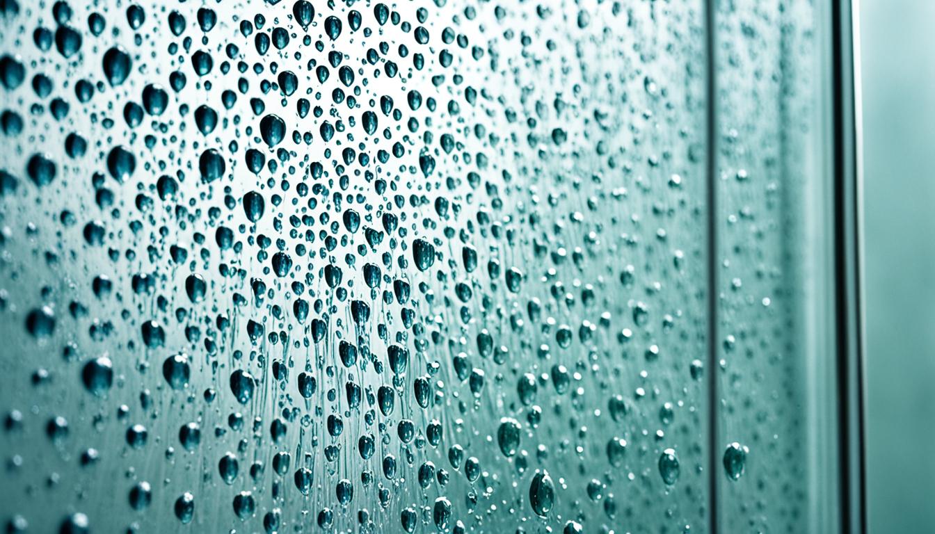 Hydrophobe Glasbeschichtung für Duschkabinen