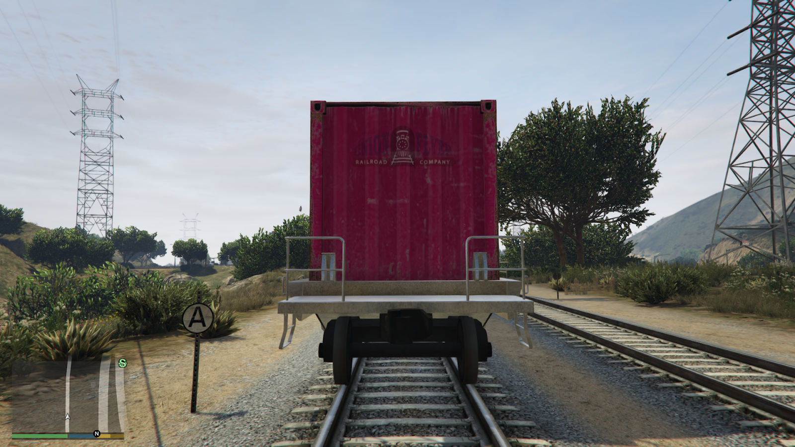 Freight Train(Container Car 2) in GTA V