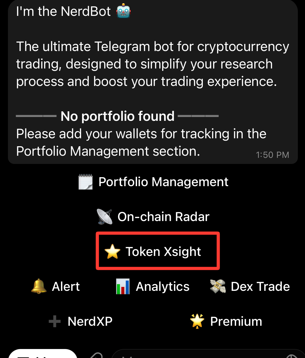 nerd bot token xsight教學