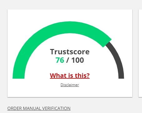 Trust Score Of Goojara