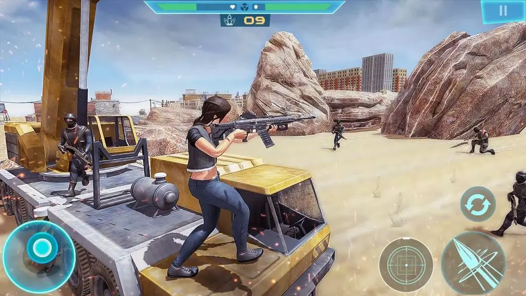 Gameplay of cover fire