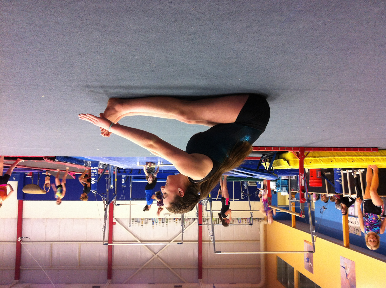 Basic Moves of Gymnastics - Pike Position