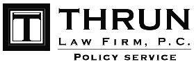 Thrun Law Firm Policy Service Logo