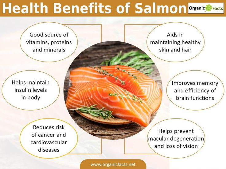 Salmon health benefits