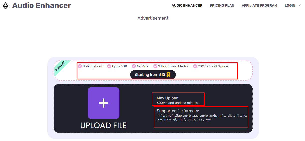 ai audio enhancer
