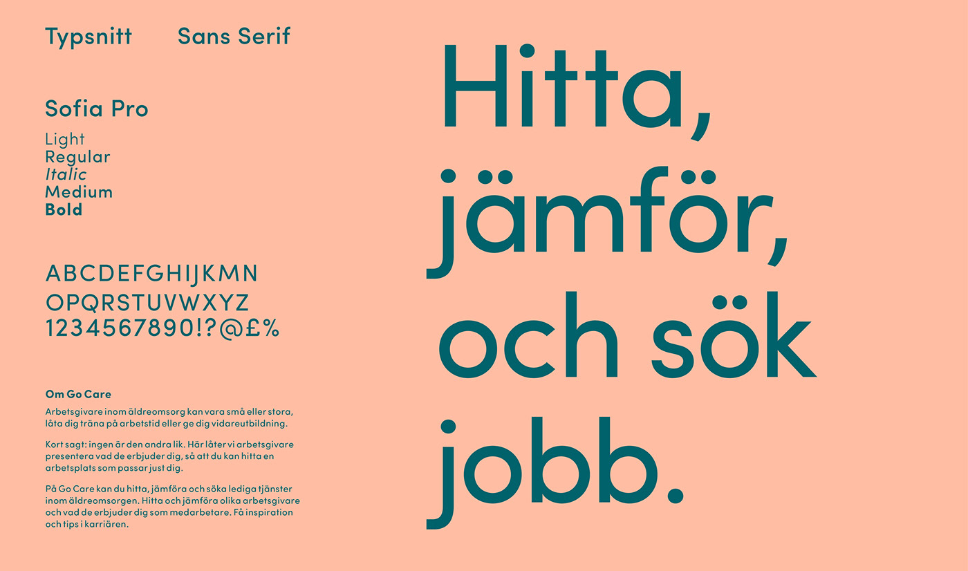 Artifact from the Discover the Vibrant Branding and Visual Identity of Go Care article on Abduzeedo
