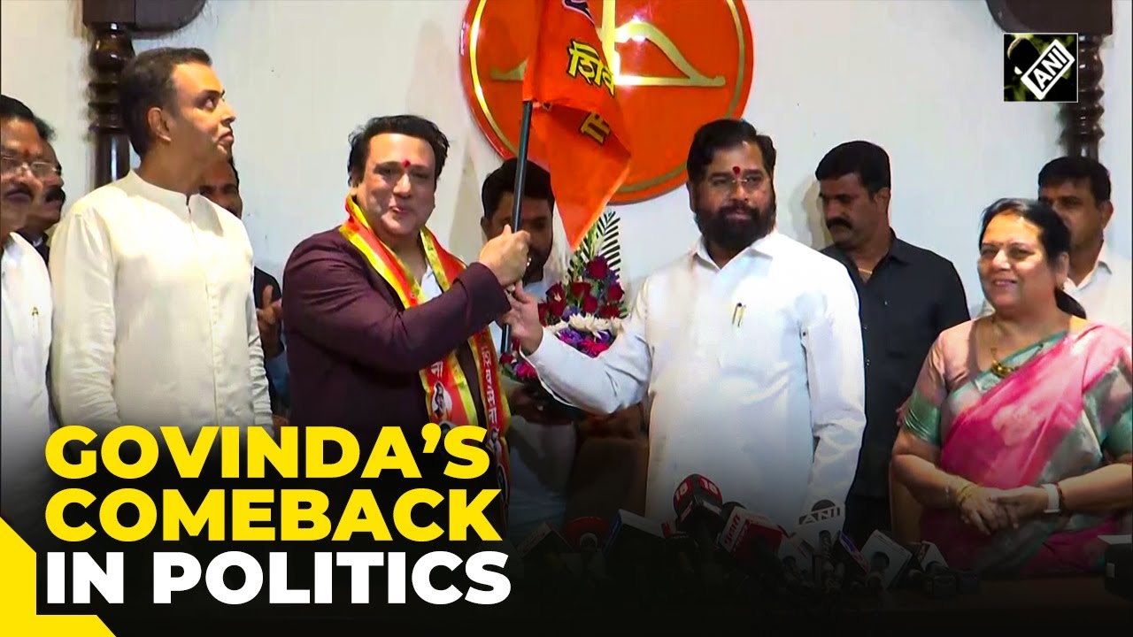 Bollywood actor Govinda returns to politics