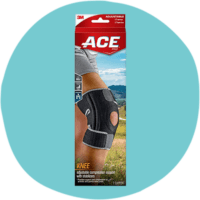 1.อุปกรณ์พยุงหัวเข่า ACE Adjustable Knee Brace with Side Stabilizers