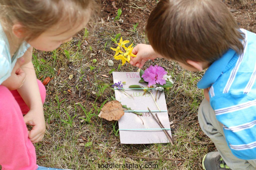 Fun Creative Activities for 3-5 Year Olds - Nature Scavenger Hunt