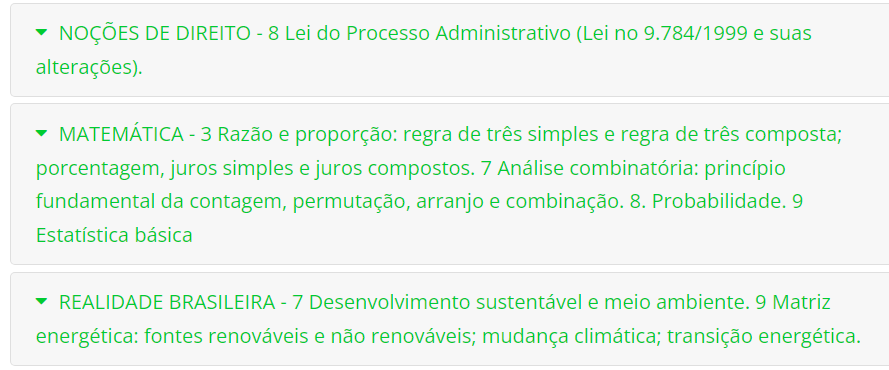 Confira nosso Curso para o Bloco 8 do CNU: Nível Intermediário