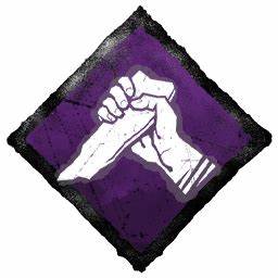 An icon for the Defensive Strike Perk from Dead by Daylight. 