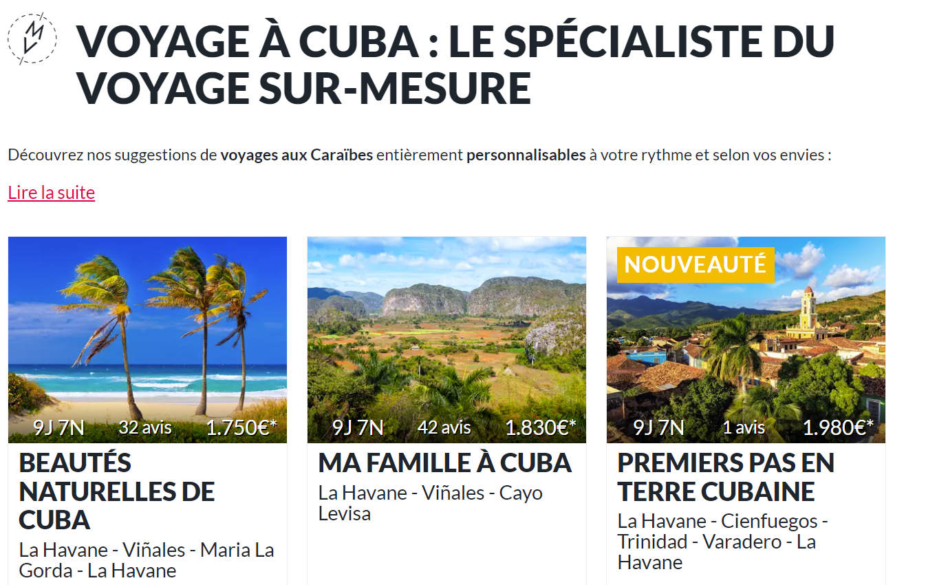 Votre voyage sur mesure à Cuba grâce à Marco Vasco 