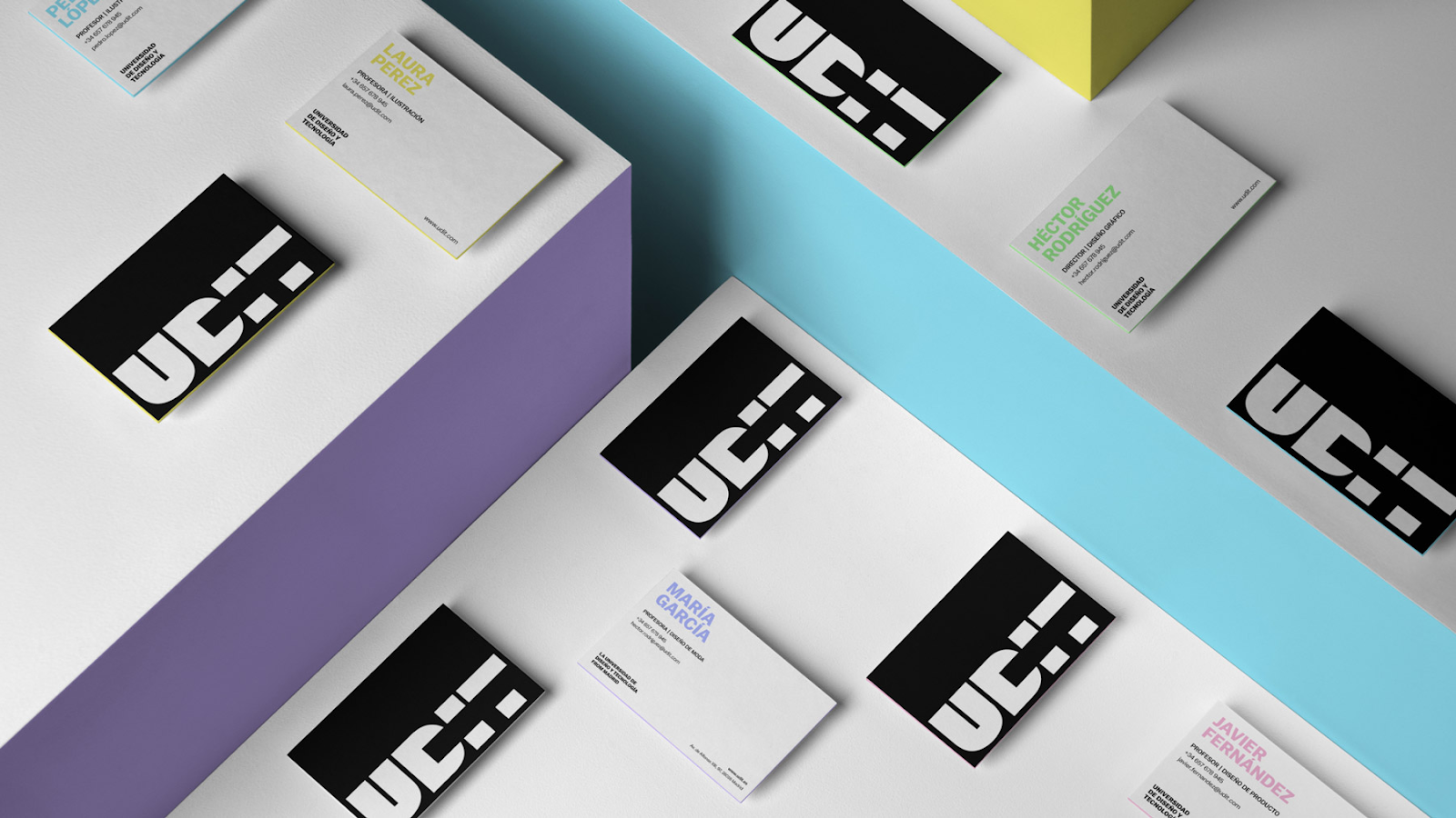 Artifact from the UDIT’s Bold and Playful Branding by Erretres article on Abduzeedo