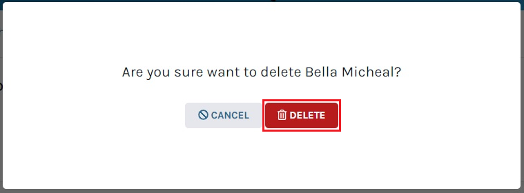 confirm delete 