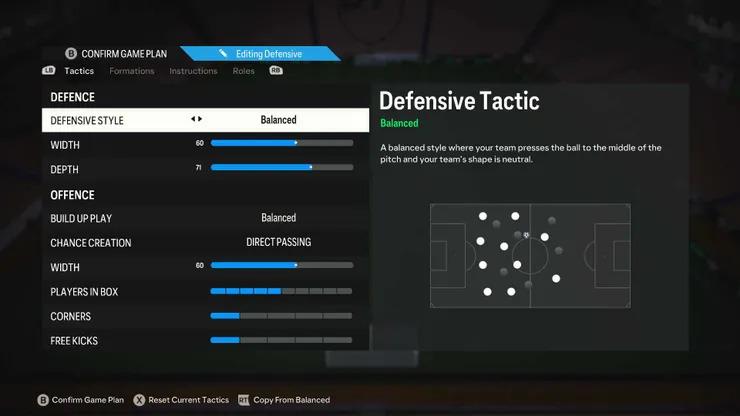 EA Sports FC 24 4-4-2 Custom Tactics