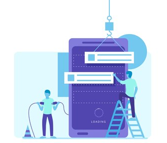 WordPress website setting illustration