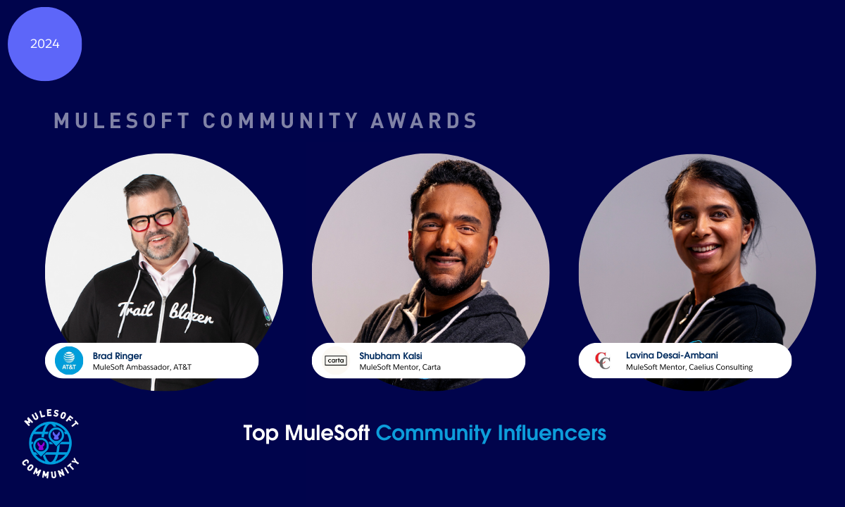 Top MuleSoft Community Influencers