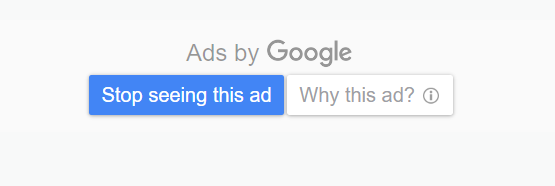 Display ad options