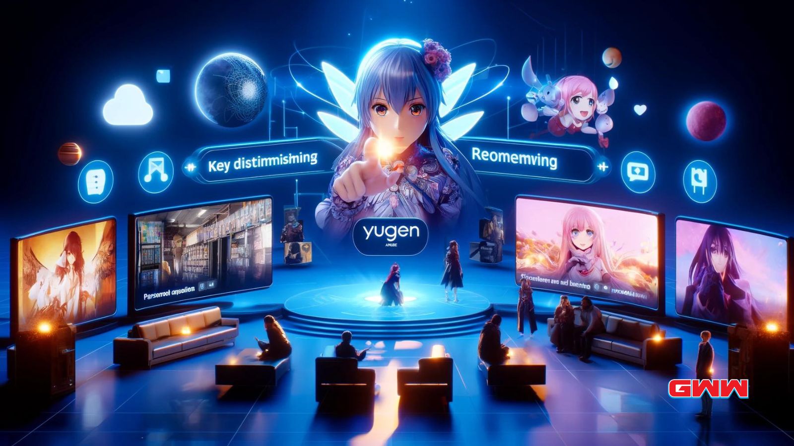 Una escena sorprendente que destaca lo que hace que Yugen Anime se destaque de otras plataformas.