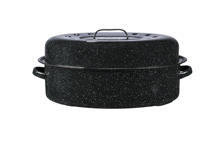 Granite Ware Covered Oval Roaster