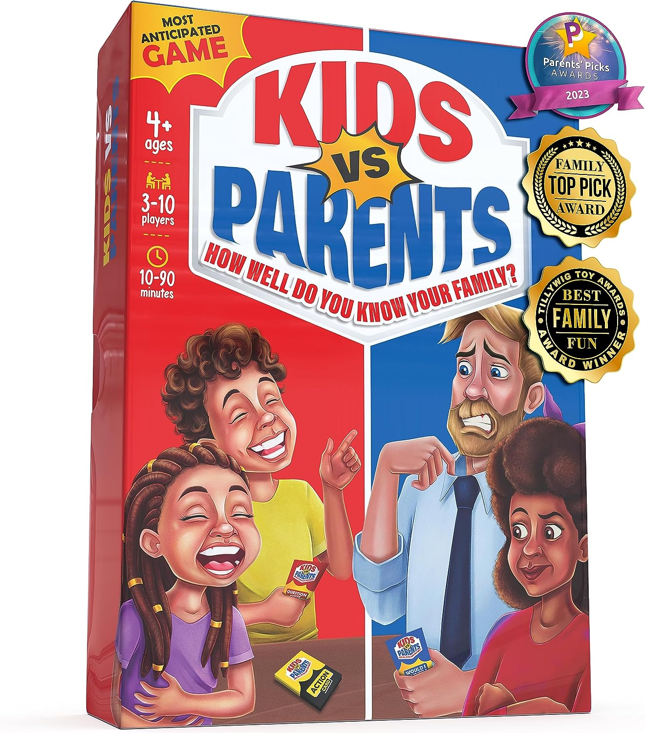 kids vs parents game