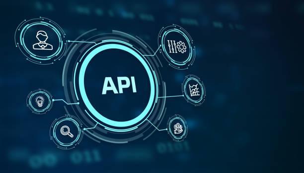 API - Application Programming Interface. Software development tool. Business, modern technology, internet and networking concept. API - Application Programming Interface. Software development tool. Business, modern technology, internet and networking concept. api stock pictures, royalty-free photos & images