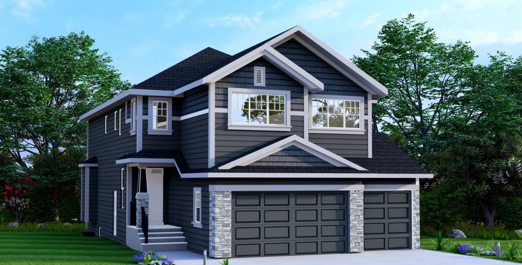 The Boardwalk model, one of the new homes near Calgary built by Golden Homes