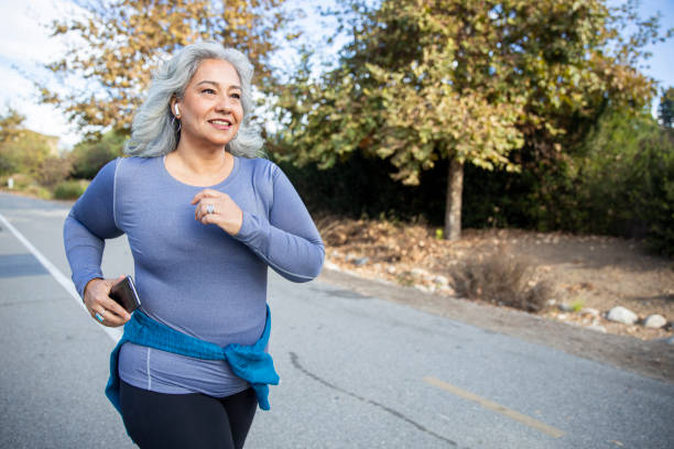 Mexican Woman Jogging The Menopause Diet: 5-Day Plan to Lose Weight