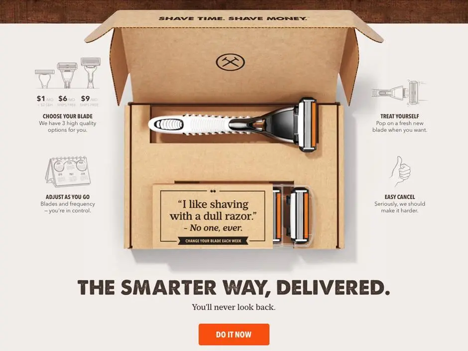 Dollar Shave Club - Niche marketing