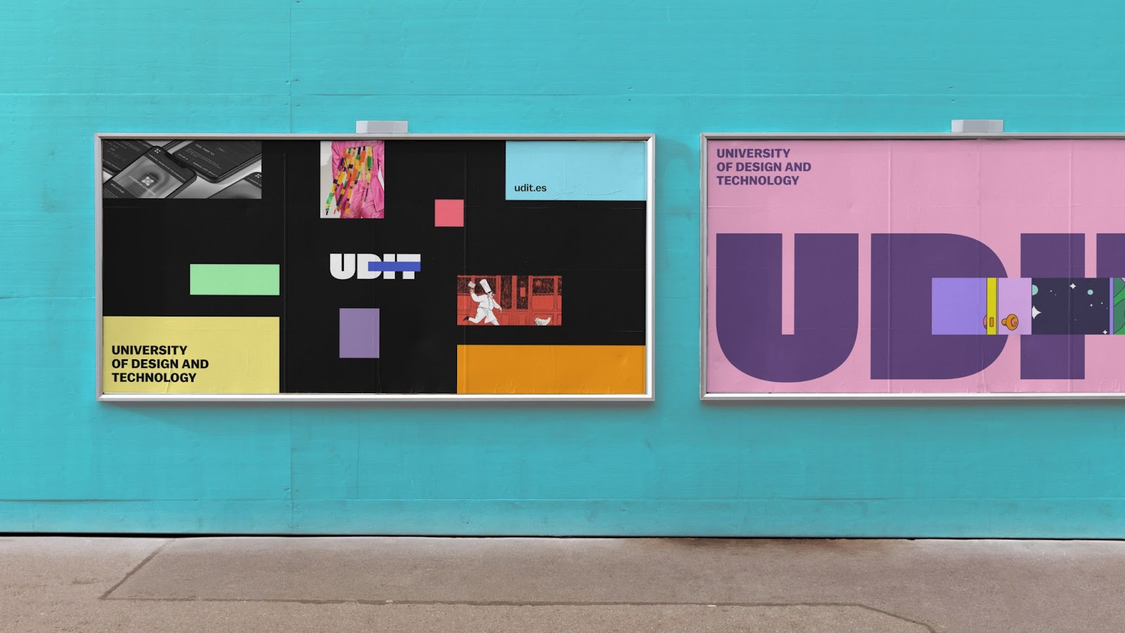 Artifact from the UDIT’s Bold and Playful Branding by Erretres article on Abduzeedo