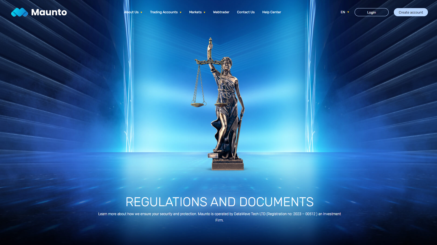 Maunto Regulations and Legal Documents