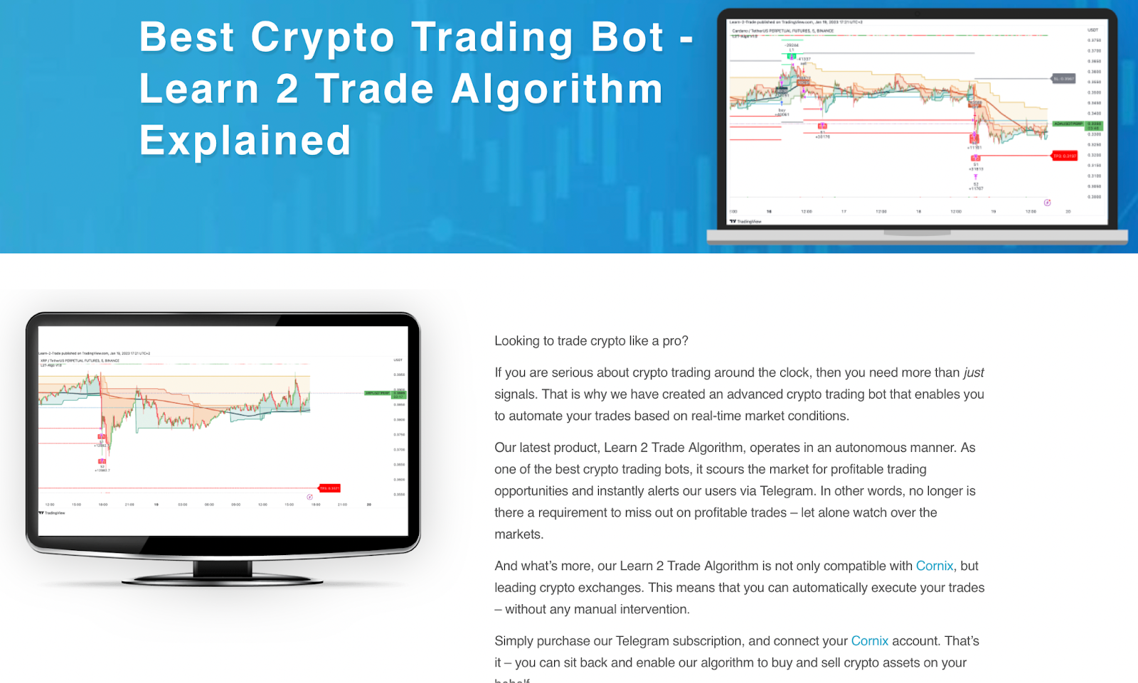 L2T Algo- autonomous Forex trading bot