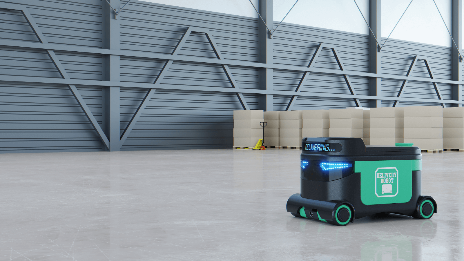 case study on automated guided vehicle for material handling
