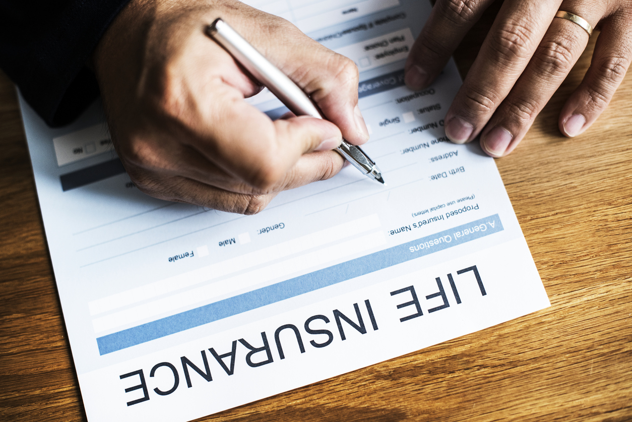 Signing life insurance