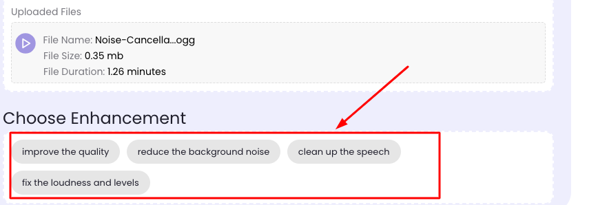 ai audio enhancer
