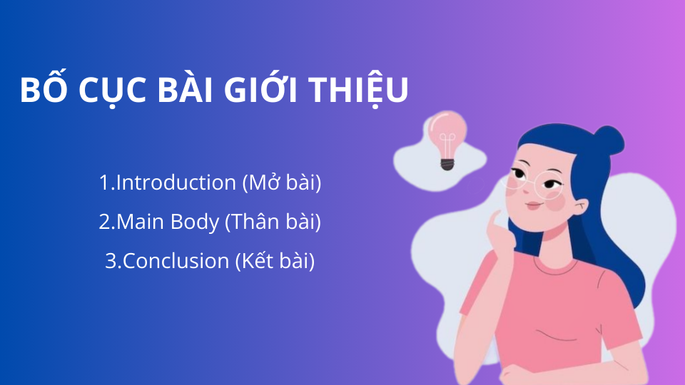 Bố cục bài giới thiệu Tiếng Anh về quê hương