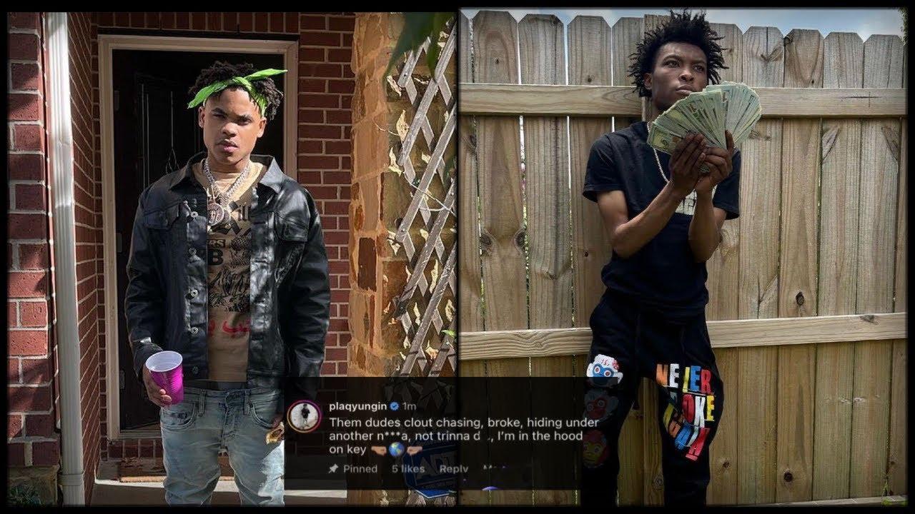 P Yungin Says Lil Dump Is Hiding Behind NBA YoungBoy And Hes Going To Slide  Dump Responds 😱🤦🏾‍♂️ - YouTube